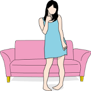 pink sofa in Taiwan pink sofa in Taiwan