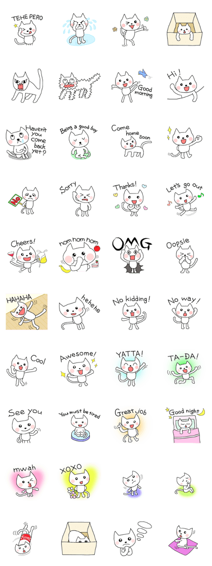 chatty cats in English