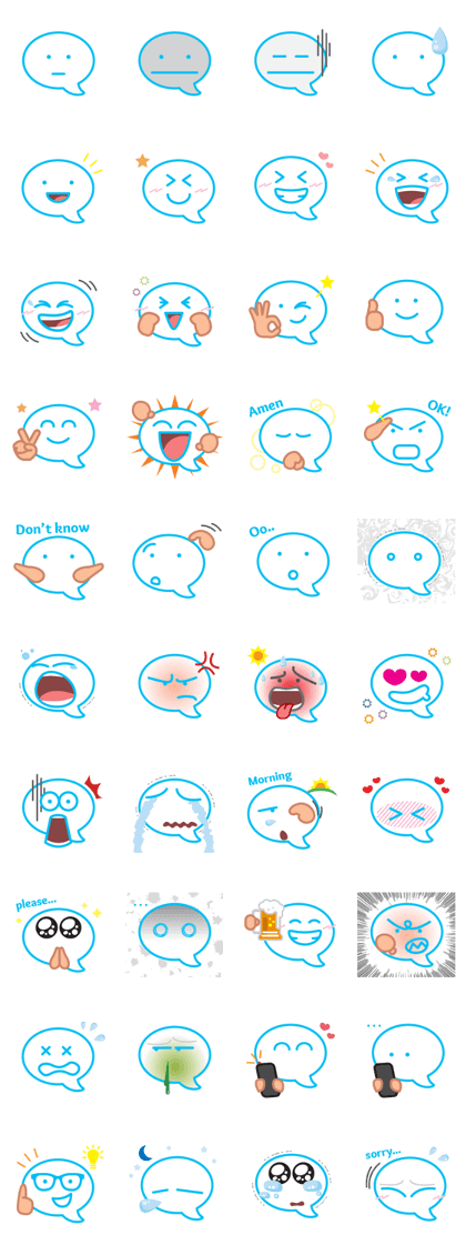 Bunbun Bubble Expression v.2