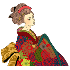 Japanese Oiran 2