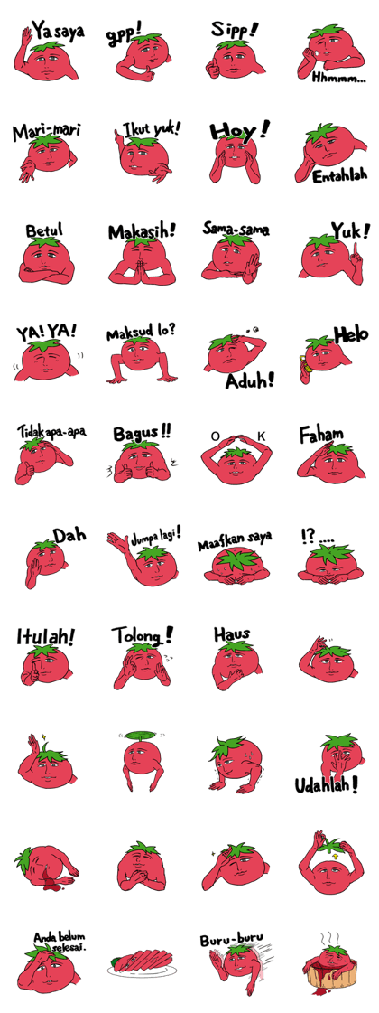 The sweet tones of a sweet tomato.(Idn)