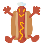 Strange hot dog