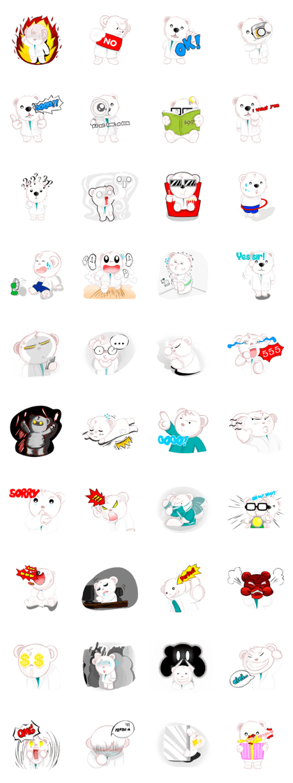 Master Bear's Daily life