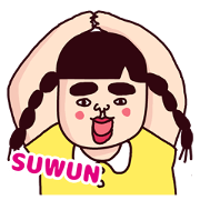 Indonesia Cheerful girl