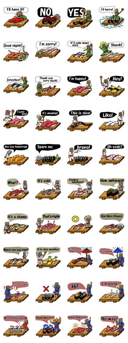 Sushi and Hermit ( English version) Sushi and Hermit ( English version)