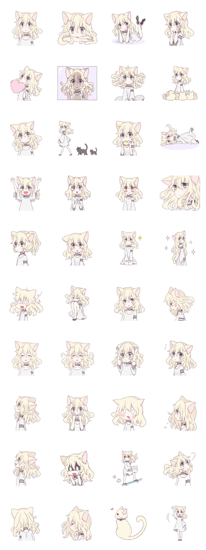 White Cat Girl