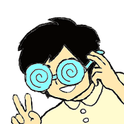 Remove the glasses and Twink