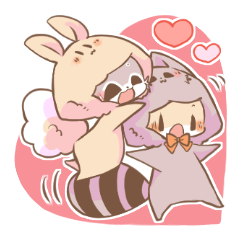 LOVE!Raccoon&Rabbit8