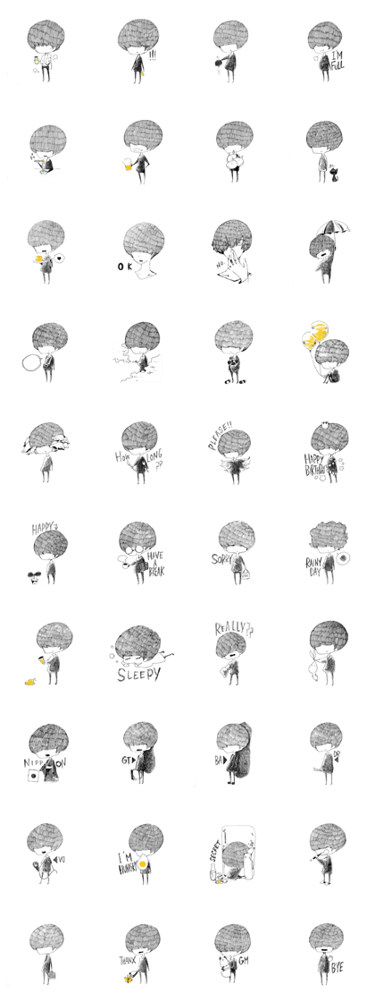 Kage-kun (shadow-boy)