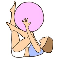 バランスボール エクササイズ スタンプ Line スタンプ Line Store バランスボール エクササイズ スタンプ Line スタンプ Line Store