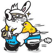 Fat Rabbit and Little Chick Fat Rabbit and Little Chick