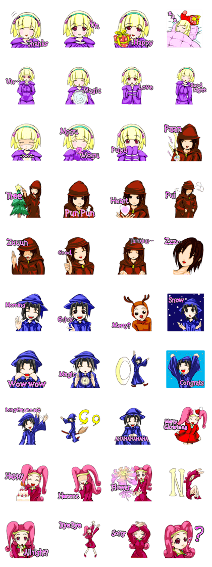 Children of the magic of the country