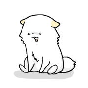 Melancholy white Pome