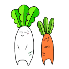 japanese radish and carrot