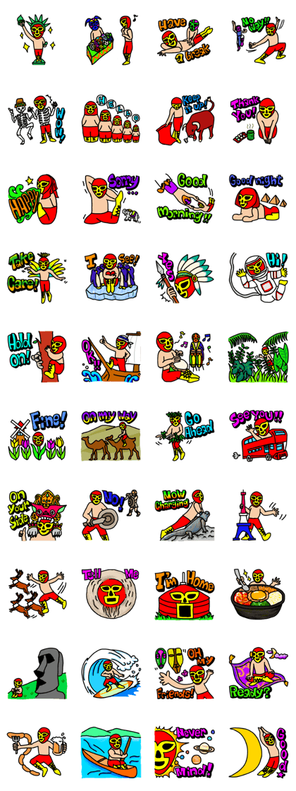 Lucha Libre ALL OVER THE WORLD