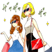 Japanese  Young Girls Sticker