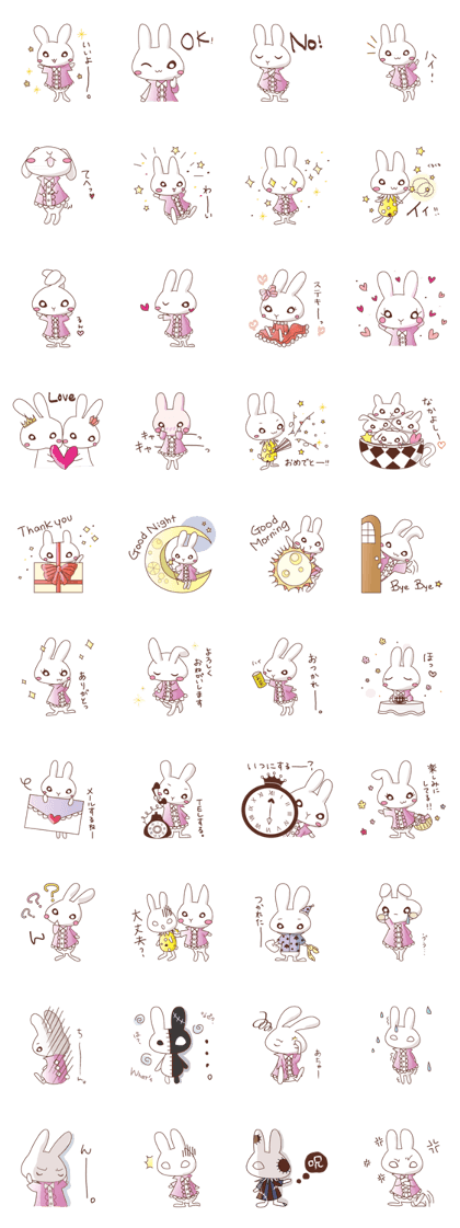 Mademoiselle rabbit