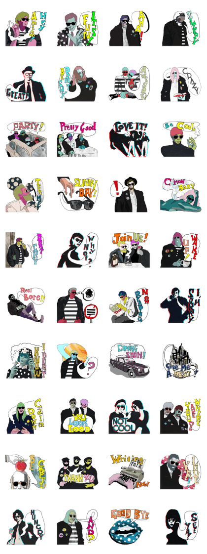 Strangers of "Bop Night"