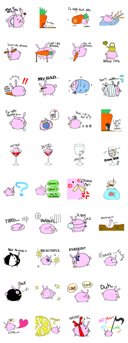 Round Bunny : ENGLISH Ver. Part 2