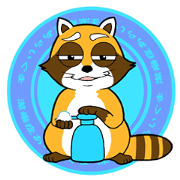 Clean freak Raccoon Clean freak Raccoon