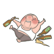 Big nose old people's life