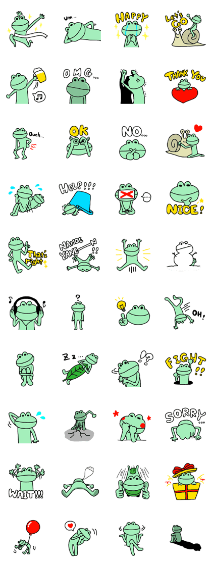 The easygoing frog 2