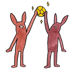 Animal with handball