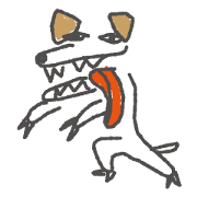 A Dog Sticker A Dog Sticker