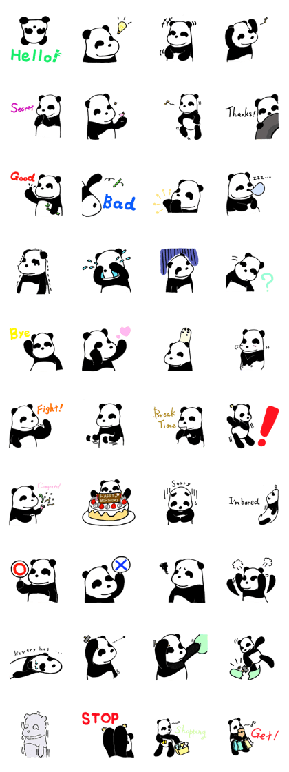 Magatama panda