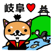 The dog born in Gifu. The dog born in Gifu.