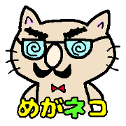 Funny glasses CATS