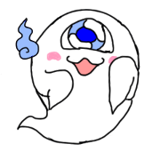 Lovely Shining Eye Ghost