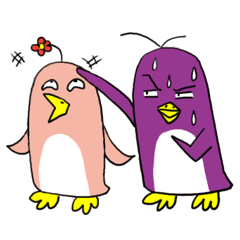 Penguin Purple's life