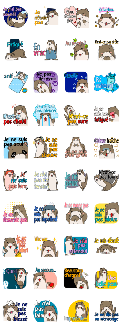 A liar Otter(French)