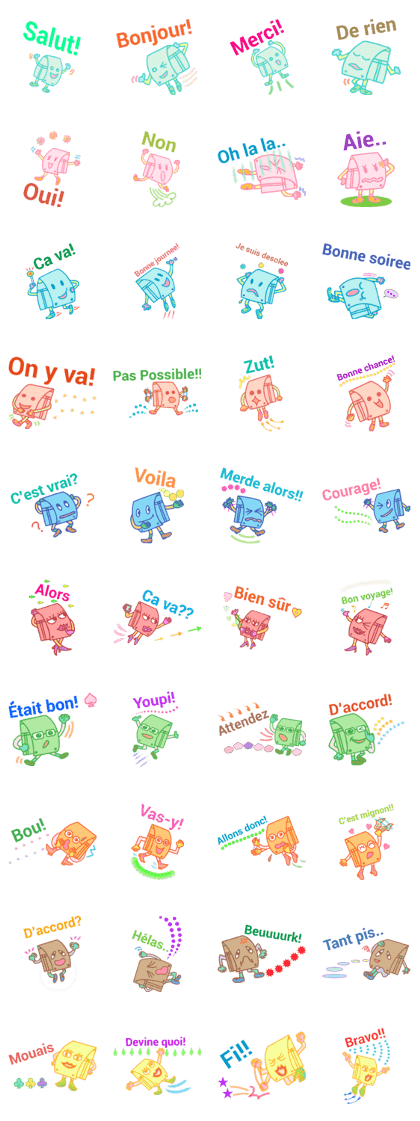 Randoseru series (French)