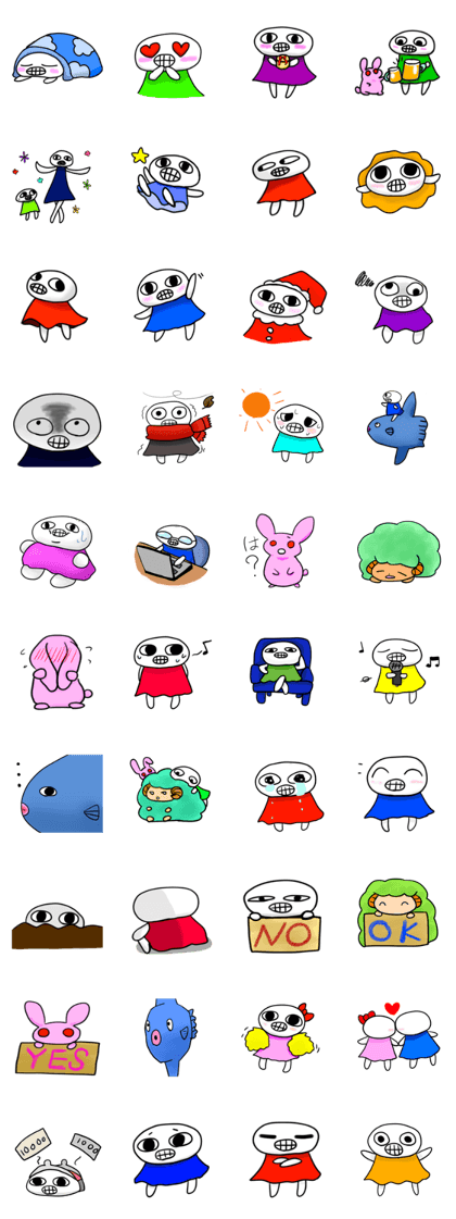 Benzene-kun with his friends 2 Benzene-kun with his friends 2