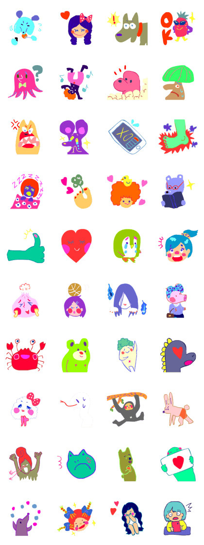 Lucky bag of sticker