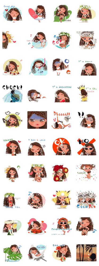 Chou chou [Hula and Tahitian dance]EX