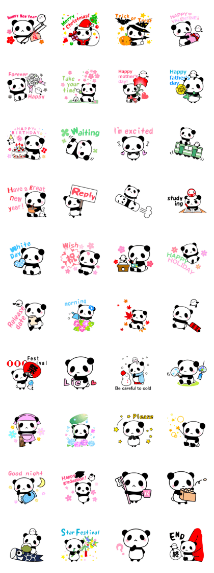 Panda and seasonal events (English)