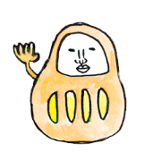 Talking Rainbow Daruma vol.3