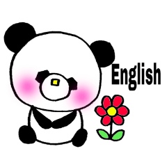 Let's talk in English sticker!