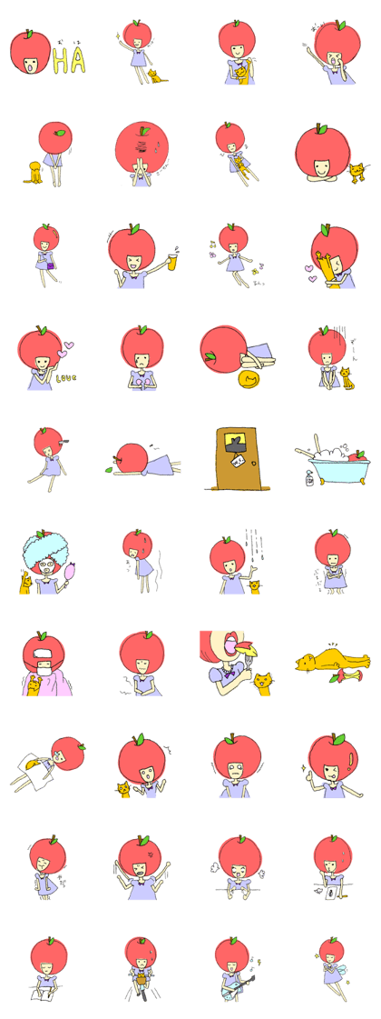 Unrestrained apple Unrestrained apple