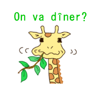 Life of cute giraffe.French version. Life of cute giraffe.French version.