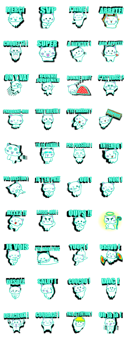 White cat's life! -Ver.France- White cat's life! -Ver.France-