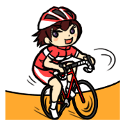 Sticker for cyclist Sticker for cyclist