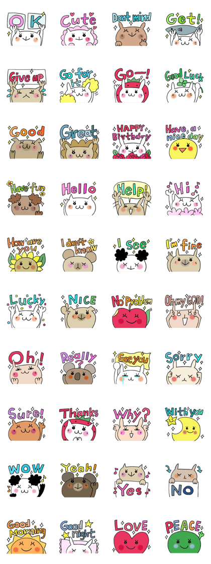 Cute and Convenience, English