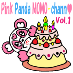 Pink panda,MOMO-chan.Vol.1