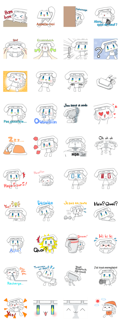 TELU-CHAN (Phone fairy, Telu-chan fr)