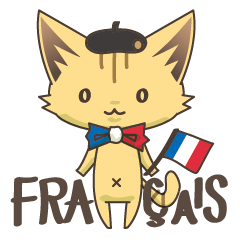 France talks/cat