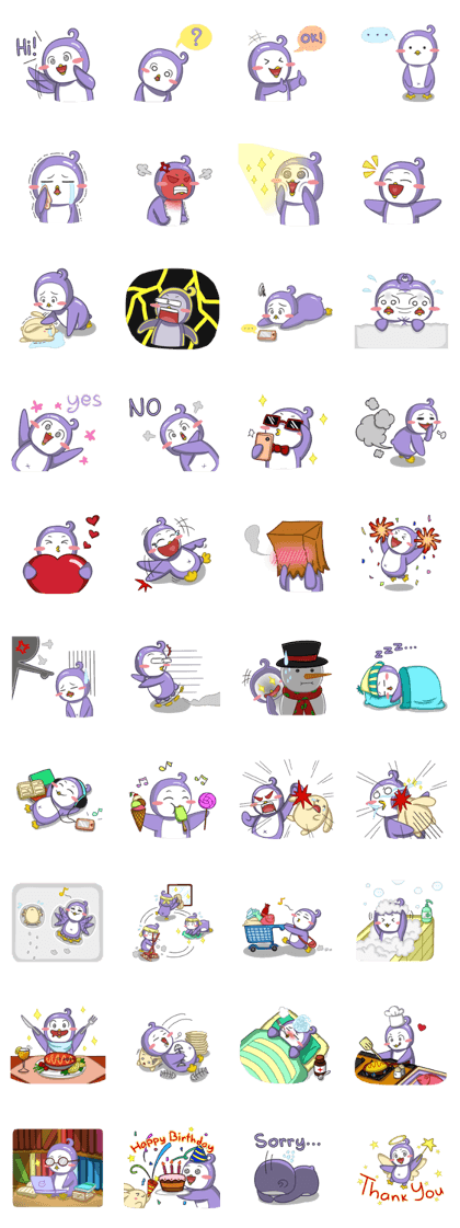 Ozzy the Cowlick Penguin